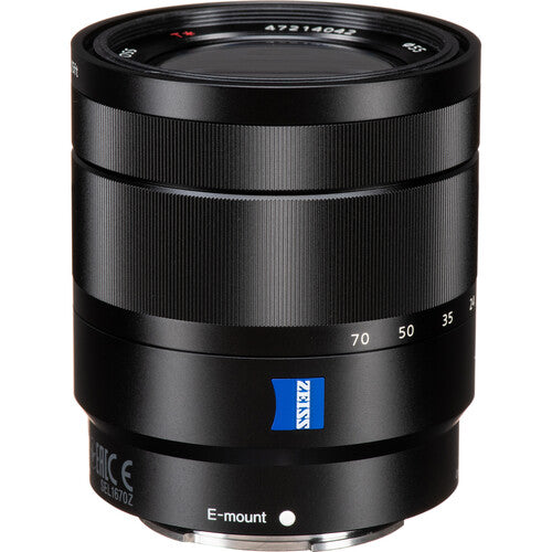 Certified Refurbished - Sony SEL1670Z Vario-Tessar T E 16-70mm F4 ZA OSS | Black SonyBullseye Deals
