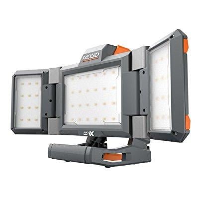 Open Box - ridgid r8694221b gen5x 18-volt hybrid folding panel light RIDGIDBullseye Deals
