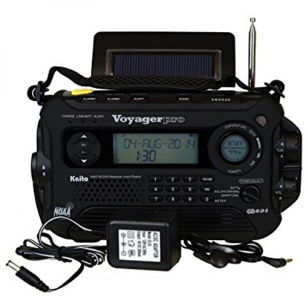 New - Kaito Portable Am/fm/sw Radio Black