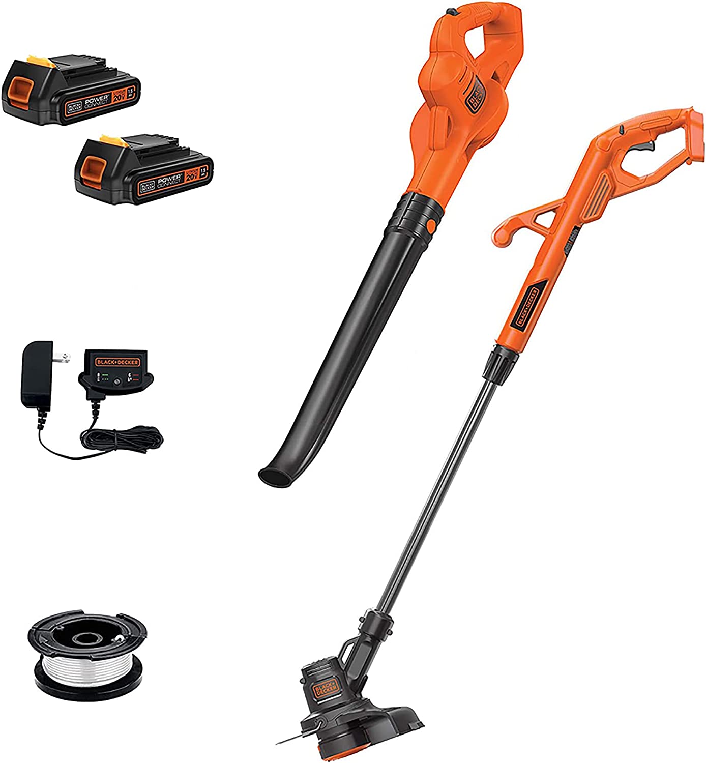 Open Box -  BLACK+DECKER 20-Volt MAX Lithium-Ion Cordless Trimmer/Sweeper Combo Kit (2-Tool)