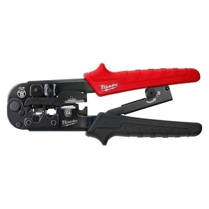 Open Box -  Milwaukee Tool Ratcheting Pass-Through Crimper & Stripper