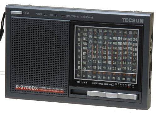 Tecsun Portable Am/fm/sw Radio Black. TecsunBullseye Deals