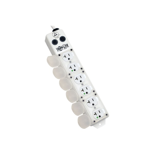 Tripp Lite Safe-IT Power Strip Medical Hospital Grade Antimicrobial UL1363A 6 Outlet 20A Tripp LiteBullseye Deals