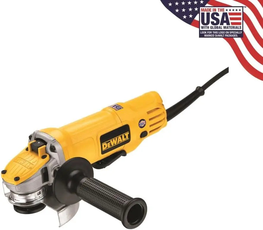 Used - Light Use - DEWALT DWE4120 4 1/2-Inch  Paddle Switch Angle Grinder, Small - Secondipity