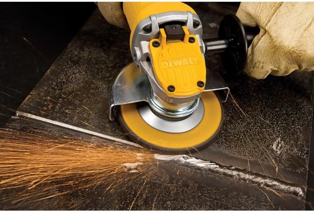 Used - Light Use - DEWALT DWE4120 4 1/2-Inch  Paddle Switch Angle Grinder, Small - Secondipity