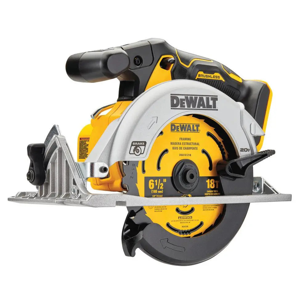 Open Box - DEWALT 20-Volt MAX Cordless Brushless 6-1/2 in. Circular Saw (Tool-Only) DEWALTBullseye Deals