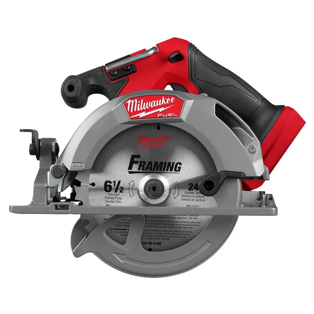 Open Box - M18 FUEL 18V Lithium-Ion Brushless Cordless 6-1/2 in. Circular Saw (Tool-Only) MilwaukeeBullseye Deals
