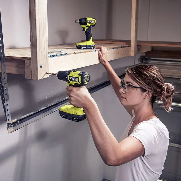 Open Box -  RYOBI ONE+ HP 18V Brushless Cordless Compact 1/2 in. Drill and Impact Driver Kit RyobiBullseye Deals