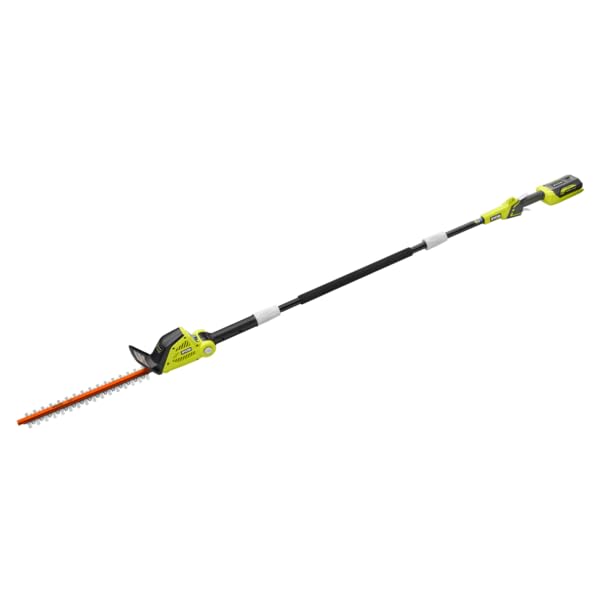 Open Box -  RYOBI 18 in. 40-Volt Lithium-Ion Cordless Pole Hedge Trimmer with 2.0 Ah Battery and Charger Included