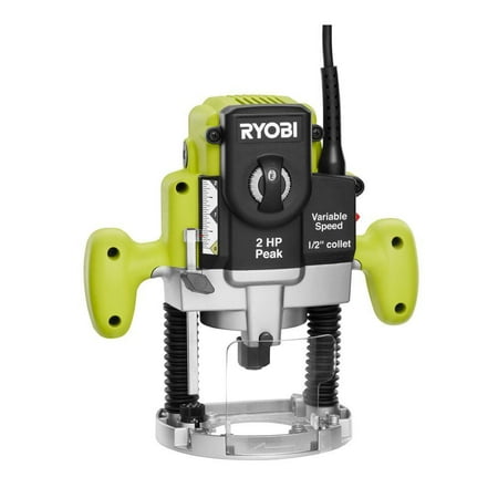 Open Box - RYOBI 10 Amp 2 HP Plunge Base Router RYOBIBullseye Deals