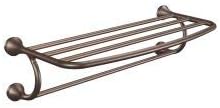 Open Box - Moen CSIYB2894ORB 24" Aluminum Hotel Shelf from the Eva Collection