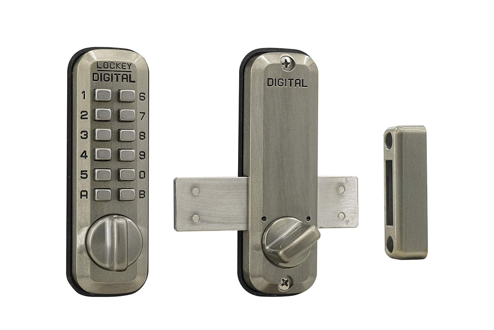 Open Box - Lockey M220SN Surface Mounted Door Lock from the M Series