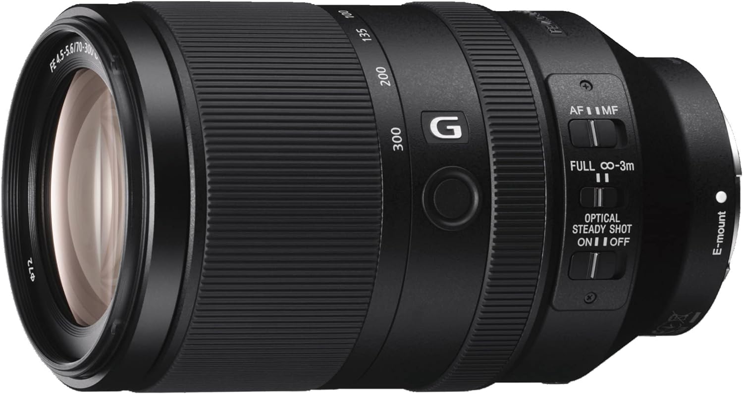 Certified Refurbished - Sony Full-frame E-mount FE 70-300mm F4.5-5.6 G OSS Telephoto Zoom Lens SEL70300G SonyBullseye Deals