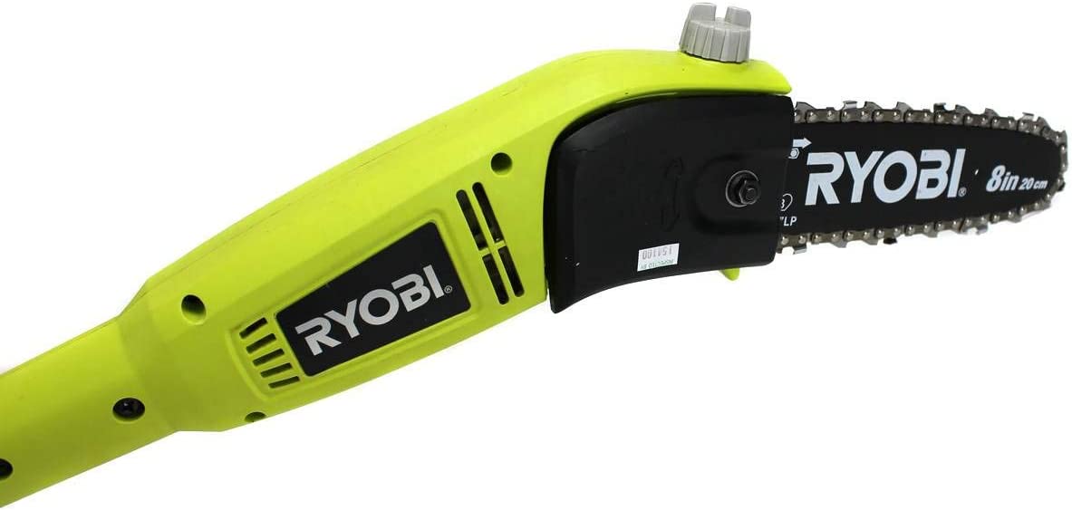 Open Box -  Ryobi 8 in. 6 Amp Electric Pruner Branch Cutter Pole Saw - RY43160A