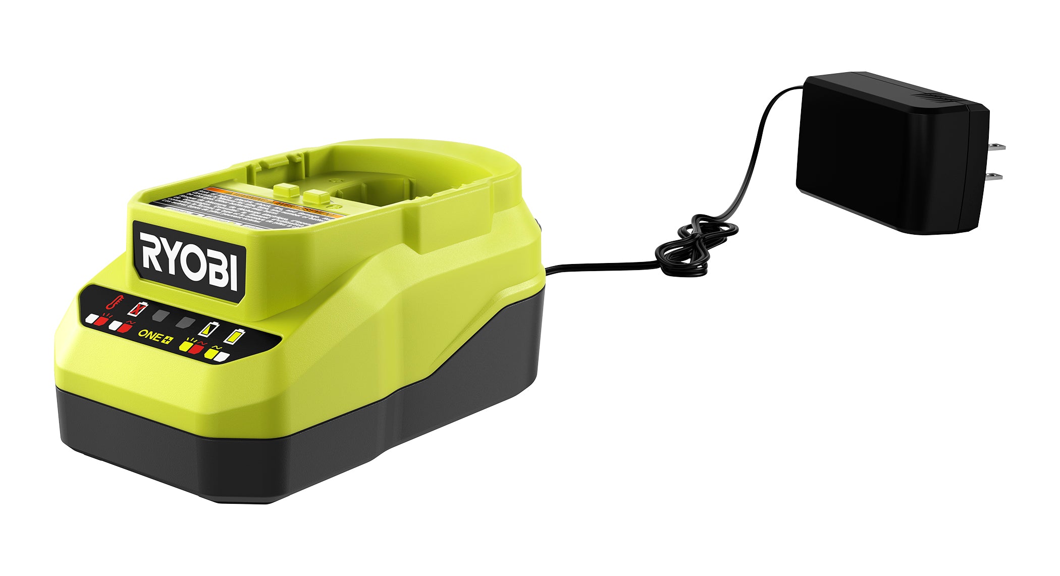 Open Box - RYOBI ONE+ 18V Lithium-Ion 2.0 Ah Compact Battery and Charger Starter Kit
