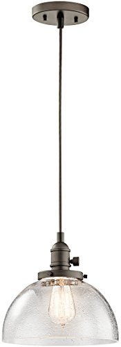 Open Box - Kichler 43853OZ Avery 1 Light Pendant KichlerBullseye Deals