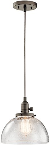 Open Box - Kichler 43853OZ Avery 1 Light Pendant