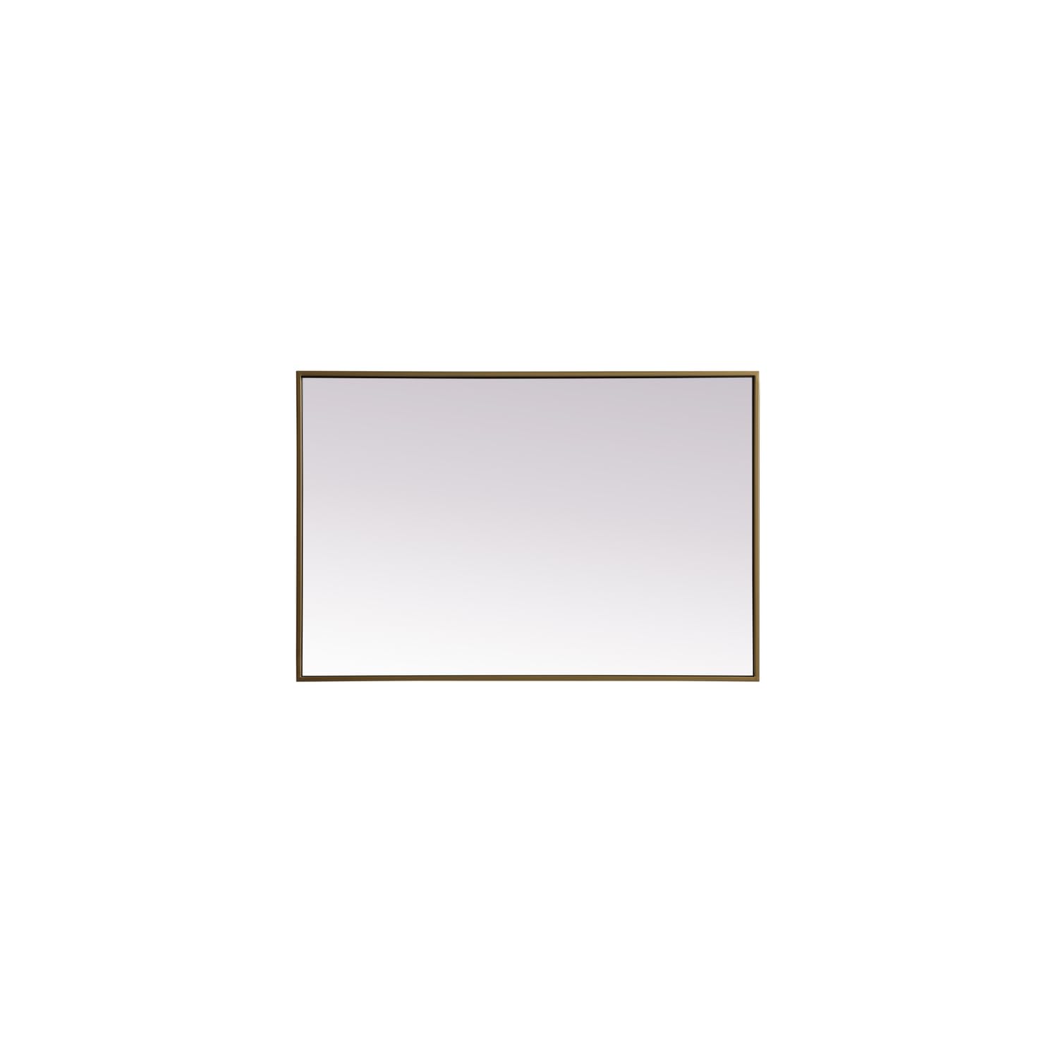 Open Box - Elegant Lighting MR42436BR - Mirrors Home Decor