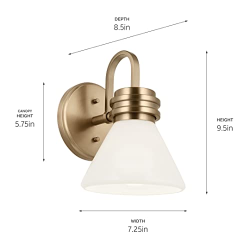 Open Box - Kichler 55153CPZ - Wall Sconces Indoor Lighting