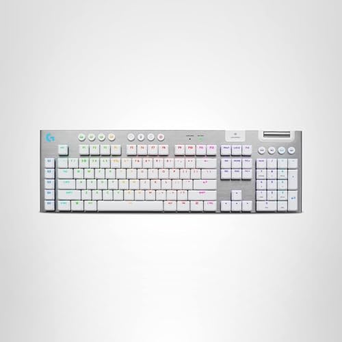 Refurbished - G915 X LIGHTSPEED Wireless Low Profile Gaming Keyboard - White