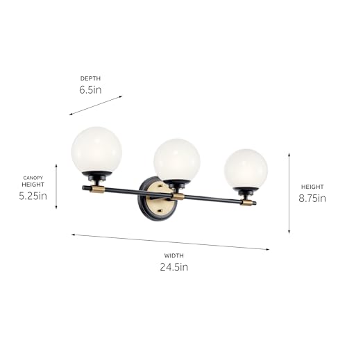 Open Box - Kichler 55172BKCPZ - Bathroom Fixtures Indoor Lighting