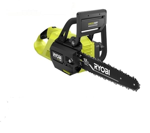 Open Box -  RYOBI ONE+ HP 18V Brushless 12 in. Electric Cordless Chainsaw (Tool Only)