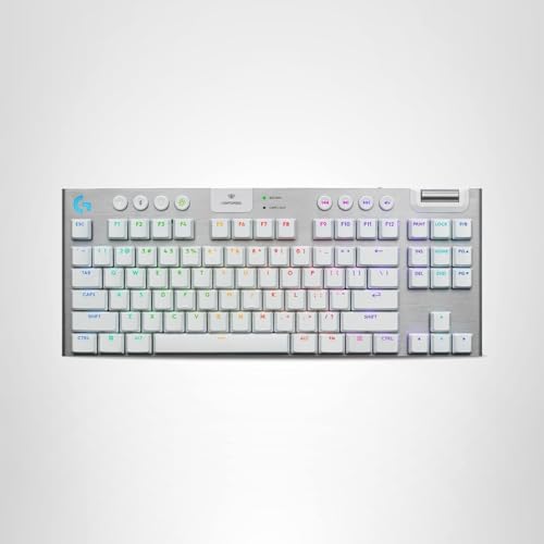 Refurbished - G915 X TKL White Tactile Wireless RGB Gaming Keyboard