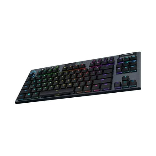 Open Box -  G915 TKL Tenkeyless LIGHTSPEED Wireless RGB Mechanical Gaming Keyboard - GL Tactile-CARBON-US-2.4GHZ 920-009495