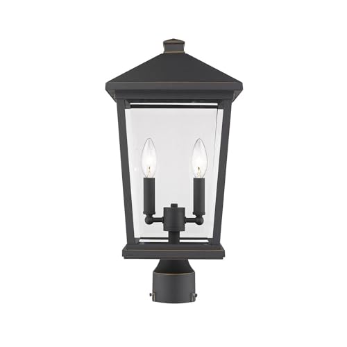 Open Box - Z-Lite 568PHBR-ORB - Post Lights Outdoor Lighting