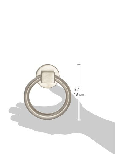 Open Box - Baldwin 195056 Ring Style Solid Brass Door Knocker