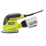 Open Box -  Ryobi Corner Cat Sander 1.2 Amp Swirl Free Finish Power Tool Corner Pad CFS1503GK