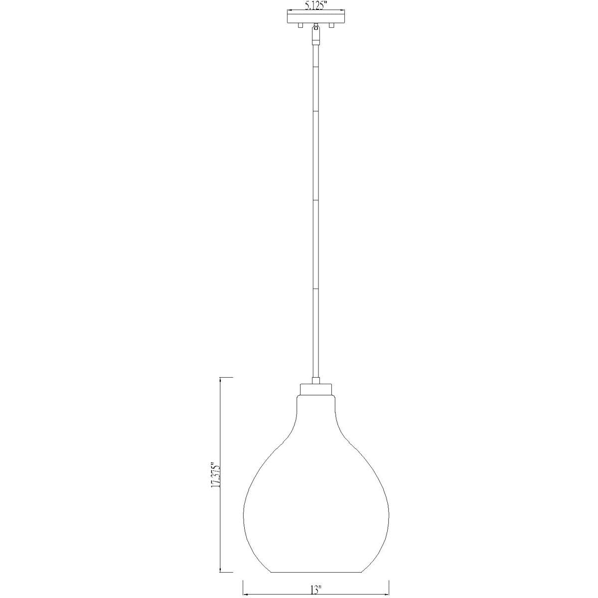 Open Box - Z-Lite 496P13-MGLD - Pendants Indoor Lighting