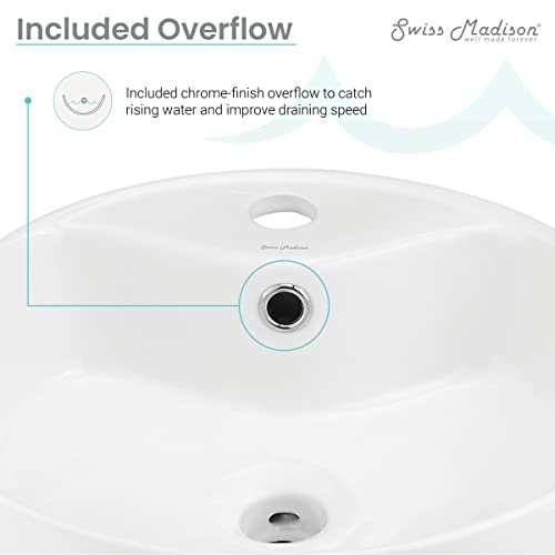 Open Box - Swiss Madison SM-CS800MB - Lavatory Sink Fixture