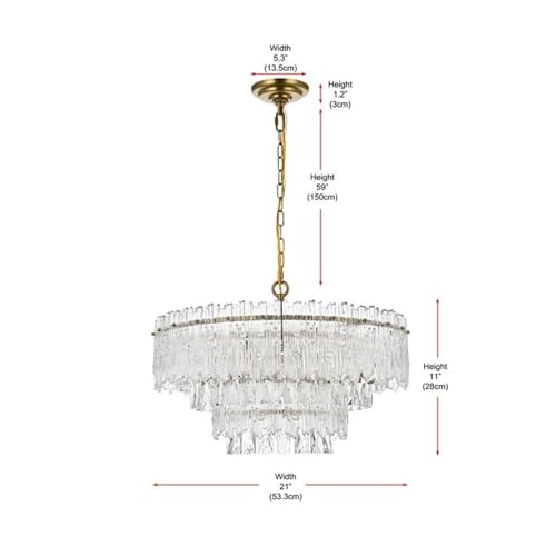 Open Box - Elegant Lighting 1780D21SG - Pendants Indoor Lighting