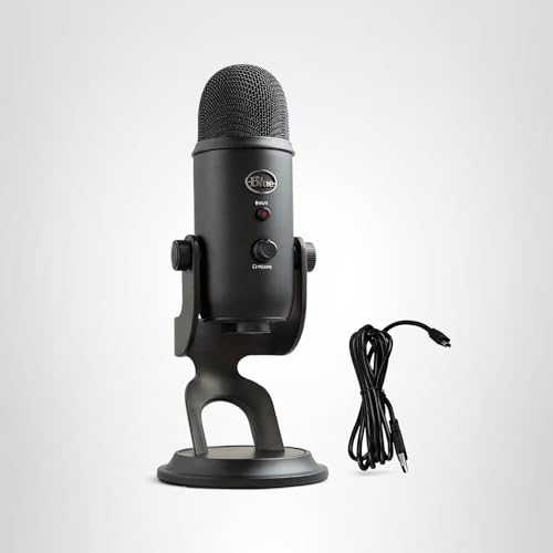 Open Box -  Blue Microphones Yeti USB Microphone - Blackout Edition
