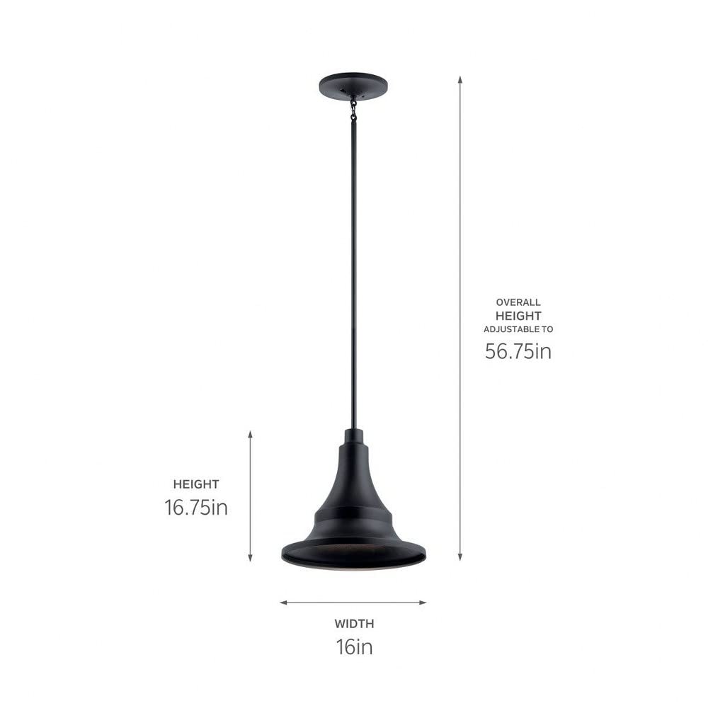 Open Box - Kichler 59058BKT - Pendants Outdoor Lighting