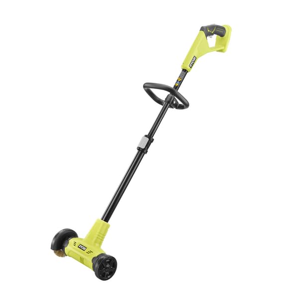 Open Box -  RYOBI ONE+ 18-Volt Patio Cleaner with Wire Brush Edger (Tool-Only)