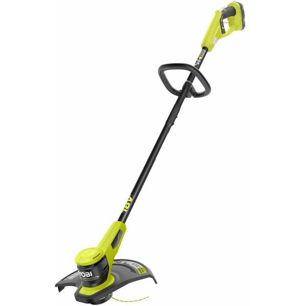 Open Box -  RYOBI One+ 18-Volt Lithium-Ion Electric Cordless 13 in. String Trimmer 2.0 Ah Battery and Charger Included