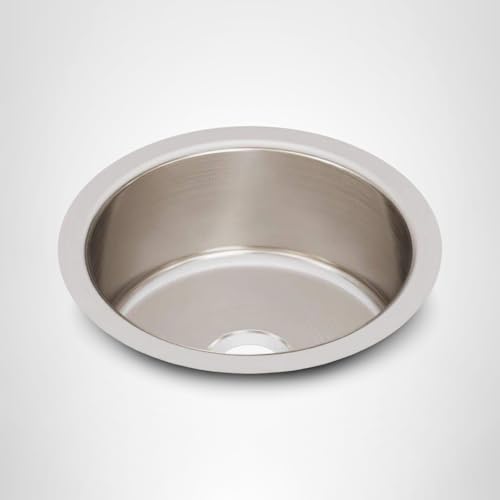 Open Box - Elkay ELUH12FB The Mystic 14-3/8" Single Basin 18-Gauge Stainless Steel Kitchen Sink for Undermount Installations with SoundGuard Technology and Lustertone Finish