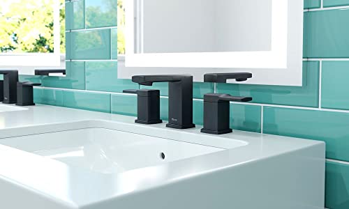 Open Box - Pfister Deckard 2-Handle 8-in Widespread Bathroom Faucet - Matte Black