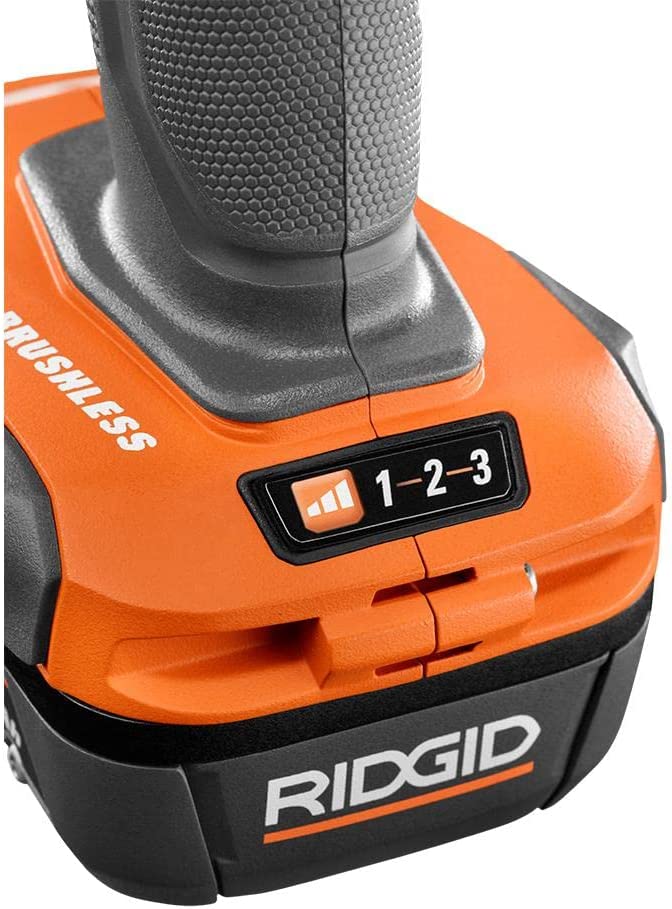 Open Box -  RIDGID 18V Brushless Cordless 3-Speed 1/4 in. Impact Driver (Tool Only)