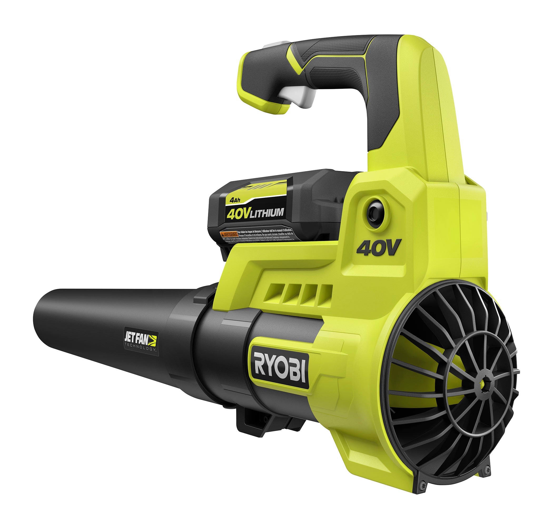 Open Box -  RYOBI 110 MPH 525 CFM 40-Volt Lithium-Ion Cordless Jet Fan Leaf Blower RYOBIBullseye Deals