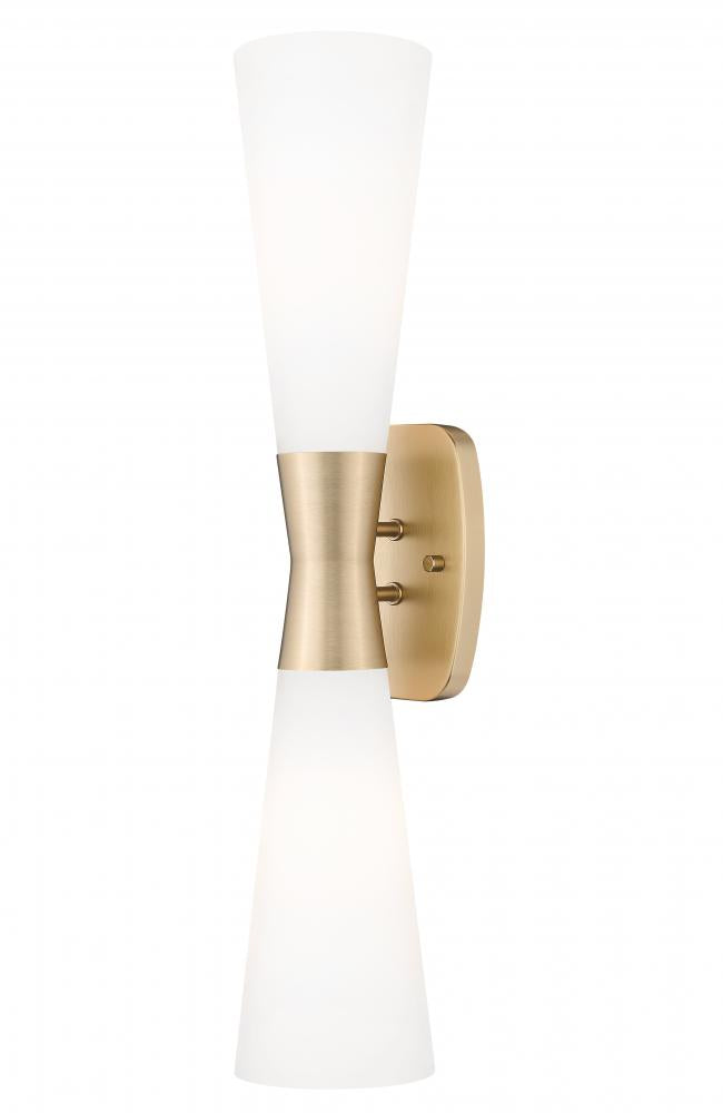 Open Box - Z-Lite 4504-2SL-MGLD - Wall Sconces Indoor Lighting