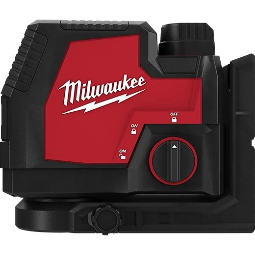 Open Box -  Milwaukee 100 ft. REDLITHIUM Lithium-Ion USB Green Rechargeable Cross Line Laser Level with Charger MilwaukeeBullseye Deals