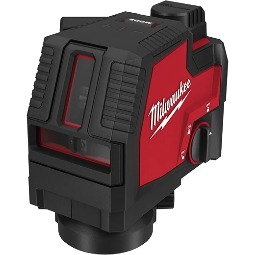Open Box -  Milwaukee 100 ft. REDLITHIUM Lithium-Ion USB Green Rechargeable Cross Line Laser Level with Charger MilwaukeeBullseye Deals
