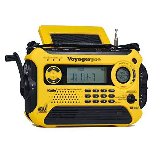 Kaito Voyager Pro KA600 Digital Solar Dynamo Crank Wind Up KaitoBullseye Deals