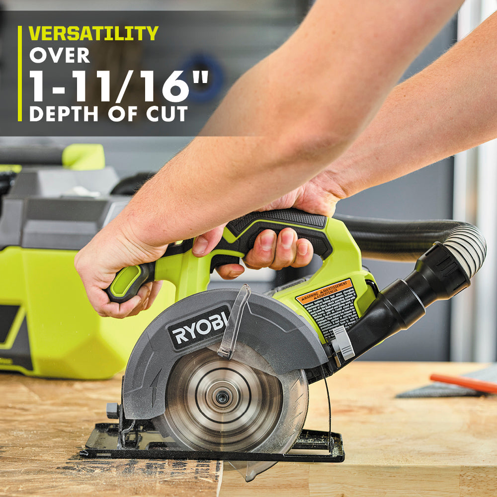 Open Box -  RYOBI ONE+ 18V Cordless 5 1/2 in. Circular Saw (Tool Only) RYOBIBullseye Deals