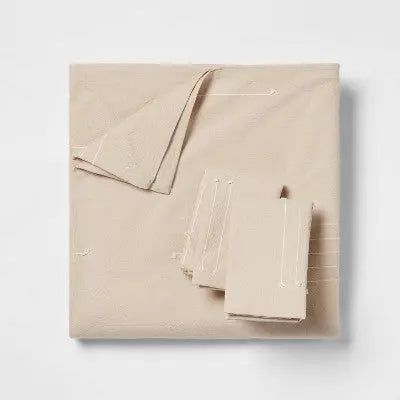 3pc Clipped Linework Duvet & Sham Set - Threshold ThresholdBullseye Deals