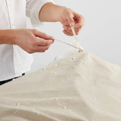 3pc Clipped Linework Duvet & Sham Set - Threshold ThresholdBullseye Deals