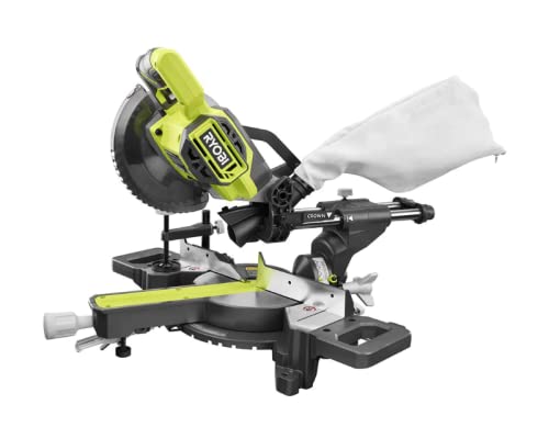 Open Box -  RYOBI ONE+ 18V Cordless 7-1/4 in. Sliding Compound Miter Saw RYOBI